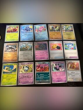 Pokémon Card Collection Lot - Multicolor Holo Set 52 cards total!